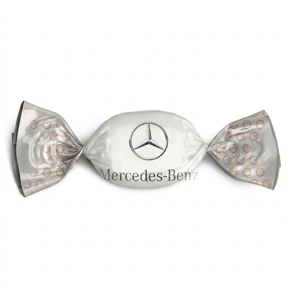 Mercedes-Benz Logolu Şeker