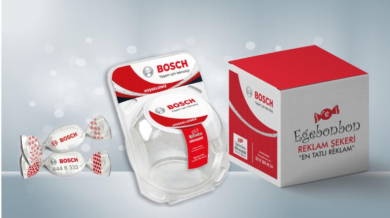 Bosch Beyaz Eşya Mağazaları İçin İkramlık Şeker